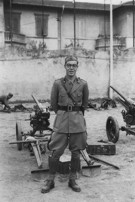 Antonio Piromalli, in armi a Pescia nel 1942