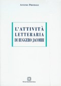 L'attivitÃ  letteraria di Ruggero Jacobbi - di Antonio Piromalli