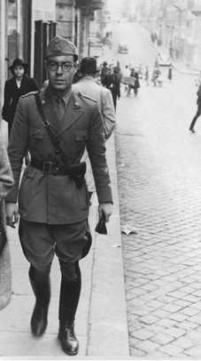Antonio Piromalli, militare a Roma - 1944