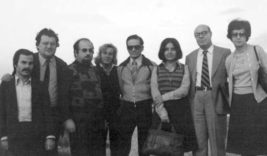 Pier Paolo Pasolini, Antonio Piromalli, Gustavo Buratti, don Giuseppe Faraco, e altri